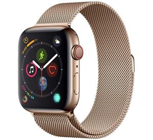 Strap-it Apple Watch 8 milanese band (rosé goud)