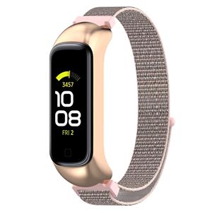 Strap-it Samsung Galaxy Fit 2 nylon bandje (pink sand)