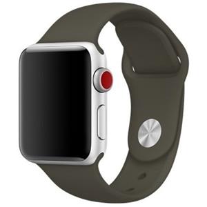 Strap-it Apple Watch Ultra silicone band (donkergroen)