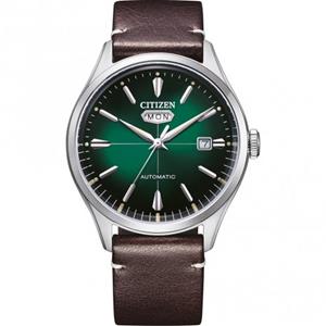 Citizen NH8390-03X Herrenuhr Automatik Dunkelbraun/Grün