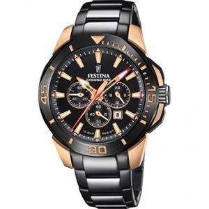 Festina Chronograph Chrono Bike - Special Edition, F20645/1, (Set, 3 tlg., Uhr mit Wechselband und Werkzeug)