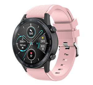 Strap-it Honor Magic Watch 2 siliconen bandje (roze)
