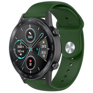 Strap-it Honor Magic Watch 2 sport band (legergroen)