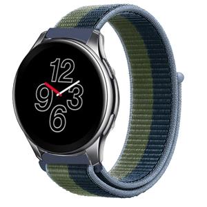 Strap-it OnePlus Watch nylon band (moss green)