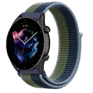 Strap-it Amazfit GTR 3 nylon band (moss green)