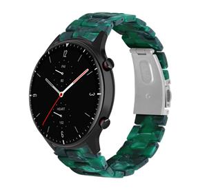 Strap-it Amazfit GTR 2 resin band (groen)