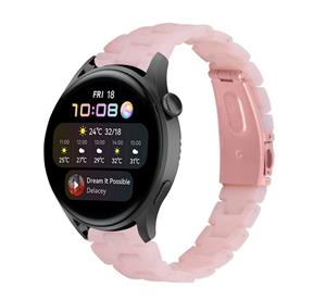 Strap-it Huawei Watch 3 (Pro) resin band (roze)
