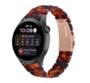 Strap-it Huawei Watch 3 (Pro) resin band (lava)