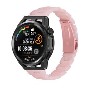 Strap-it Huawei Watch GT Runner resin band (roze)