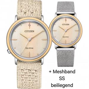 Citizen Uhren-Set inkl. Wechselarmband Elegance EM1006-40A