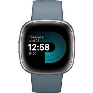 Fitbit Versa 4 Zilver/Blauw