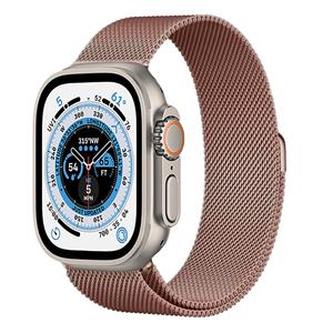 Strap-it Apple Watch Ultra Milanese band (rosé)
