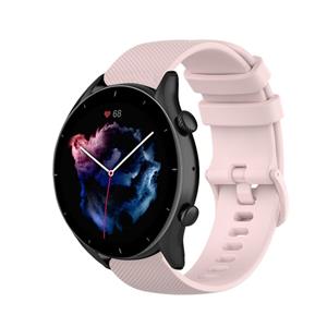 Strap-it Amazfit GTR 3 (Pro) luxe siliconen bandje (roze)