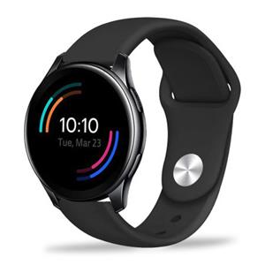 Strap-it OnePlus Watch sport band (zwart)