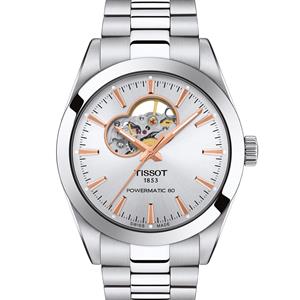 Tissot T127.407.11.031.01 Herrenuhr Gentleman Powermatic 80 Open Heart