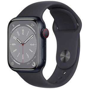 Apple Watch 8 (GPS + Cellular) 41mm Midnight Aluminium / Sport Band