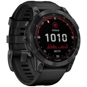 Garmin fenix 7 Solar Sportuhr schwarz/schiefergrau