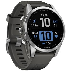 Garmin fenix 7S Sportuhr graphit/silber