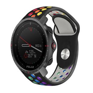 Strap-it Polar Grit X Pro sport band (zwart/kleurrijk)