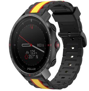 Strap-it Polar Grit X Pro Special Edition band (zwart/geel)