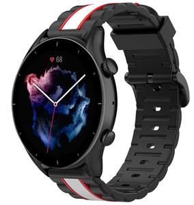 Strap-it Amazfit GTR 3 (Pro) Special Edition band (zwart/wit)