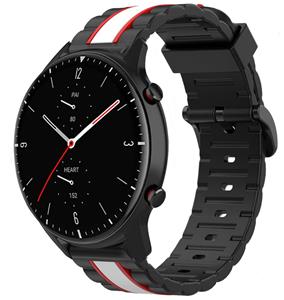 Strap-it Amazfit GTR 2 Special Edition band (zwart/wit)