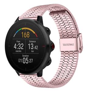 Strap-it Polar Vantage M roestvrij stalen band (rosé pink)