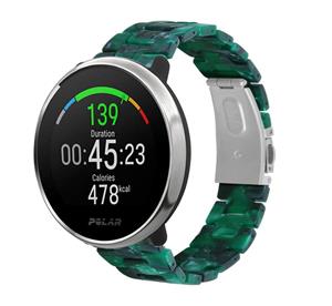 Strap-it Polar Unite resin band (groen)