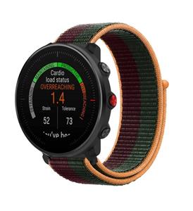 Strap-it Polar Vantage M nylon band (dark cherry)