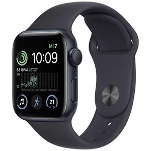 Apple Watch SE 2022 (GPS) 40mm Aluminium / Sportarmband Mitternacht