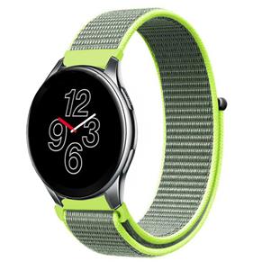 Strap-it OnePlus Watch nylon band (fluoriserend)