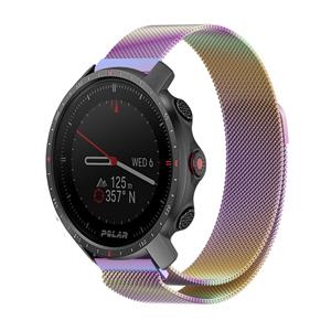 Strap-it Polar Grit X Pro Milanese band (regenboog)