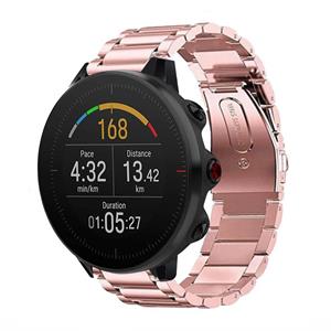 Strap-it Polar Vantage M stalen band (rosé pink)