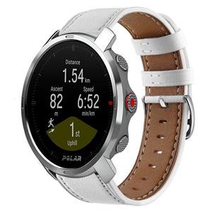 Strap-it Polar Grit X bandje leer (wit)