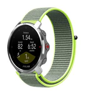 Strap-it Polar Grit X nylon band (fluoriserend)