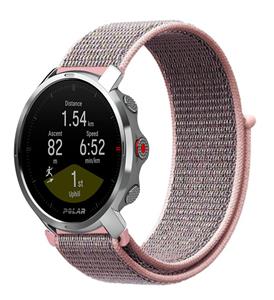 Strap-it Polar Grit X nylon band (pink sand)