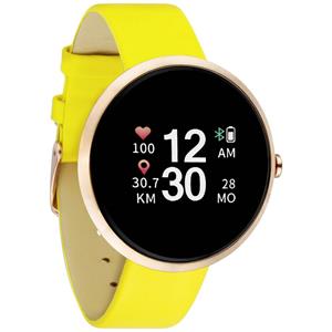 X-Watch Siona Color Fit Smartwatch Geel