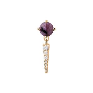 PdPaola Einzelner Ohrschmuck Gemstones PG01-720-U