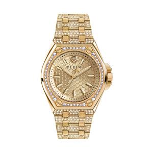 Philipp Plein Plein Extreme Lady Dames Horloge Goudkleurig PWJAA0822