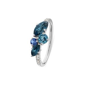 Valeria Damesring 88555155 Witgoud 585