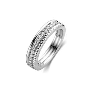 TI SENTO Damesring 12282ZI/58 Zilver 925