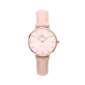 Daniel Wellington DW Klok Petite Rouge 28mm Roze Goud