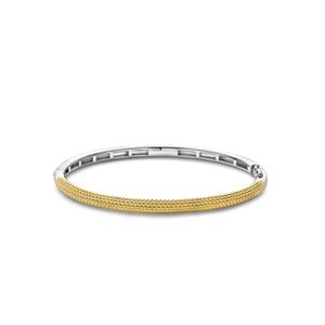 Ti sento armband zilver-verguld maat m 23004sy-m