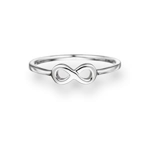 Glanzstücke München Zilveren ring Infinity Sterling zilver in Zilver