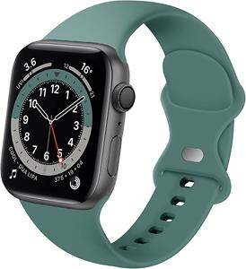 Strap-it Apple Watch siliconen bandje (cactus)