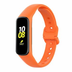 Strap-it Samsung Galaxy Fit 2 siliconen bandje (oranje)