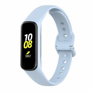 Strap-it Samsung Galaxy Fit 2 siliconen bandje (lichtblauw)