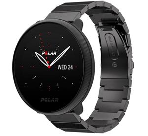 Strap-it Polar Ignite 3 metalen bandje (zwart)