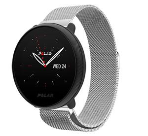 Strap-it Polar Ignite 3 Milanese bandje (zilver)