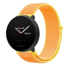 Strap-it Polar Ignite 3 nylon bandje (lichtgeel)